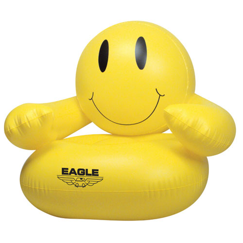 Promotional Inflatable Smiley Chair