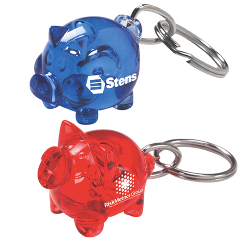 Promotional Acrylic Piggy Keychain