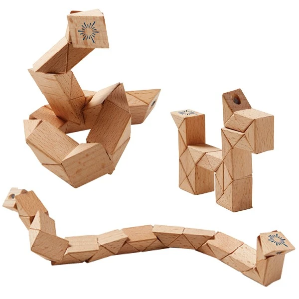 Promotional Wooden Snake Puzzle