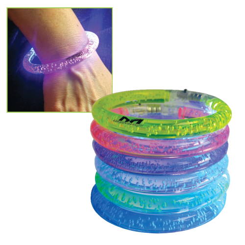 Promotional Flashing LED Bubble Bracelet