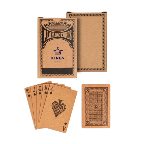 Promotional Kraft Recycled Playing Cards