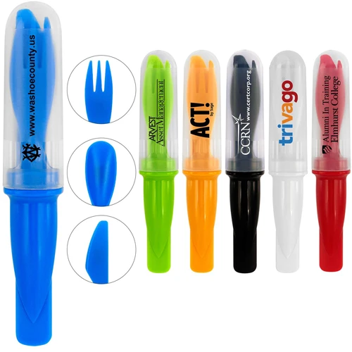 Promotional On-The-Go Cutlery Set