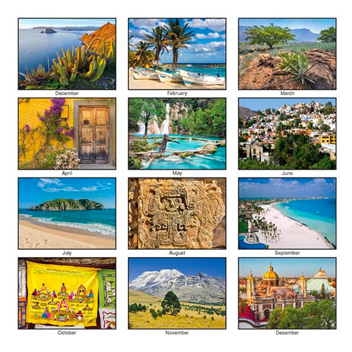 Calendar of Mexico | World Travel Calendars