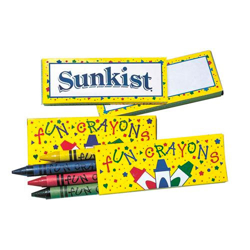 Promotional Crayons 4 Pack