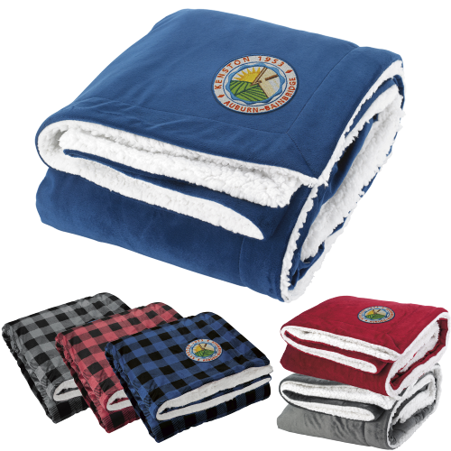 Promotional Sherpa Throw Blanket