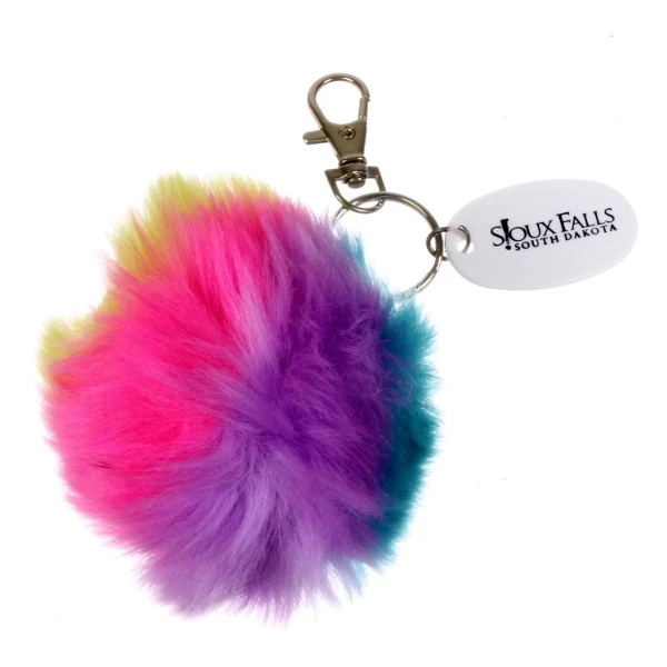 Promotional Pom Pom Key Chain