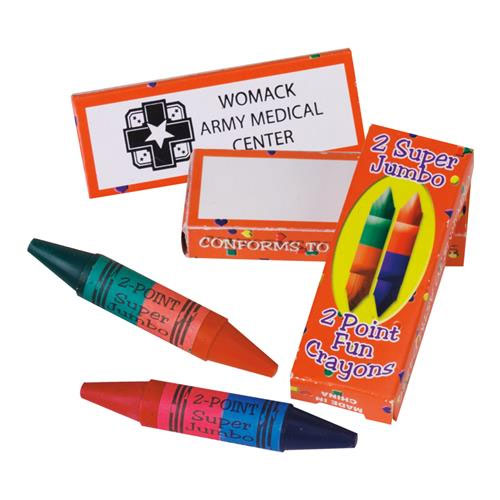 Promotional Jumbo Dual Tipped Crayons