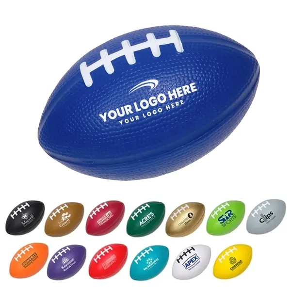 Promotional Medium Football Stress Reliever