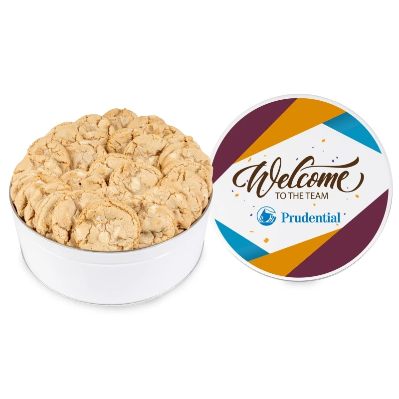Promotional  Macadamia Nut Cookie Tin
