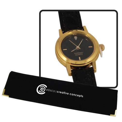 Paard Plenaire sessie Kinematica Genuine Diamond Watches with Custom Logo or Message Imprint | Garrett  Specialties