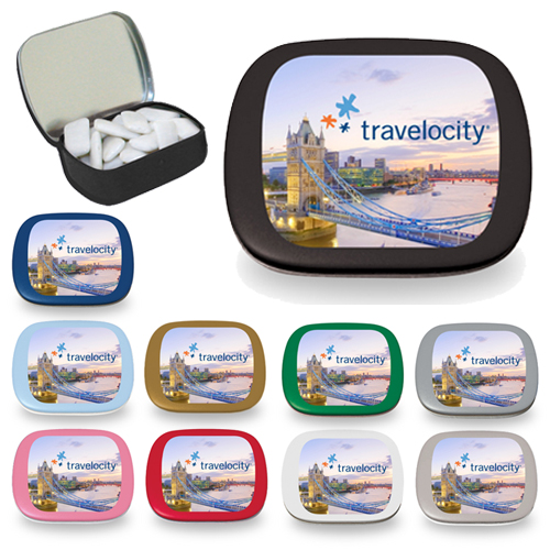 Custom Mints Breath Mint Tins Promotional Mints Custom Gum Packs