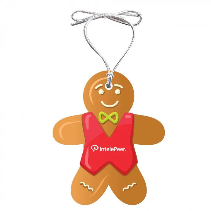 Promotional Acrylic Gingerbread Ornament