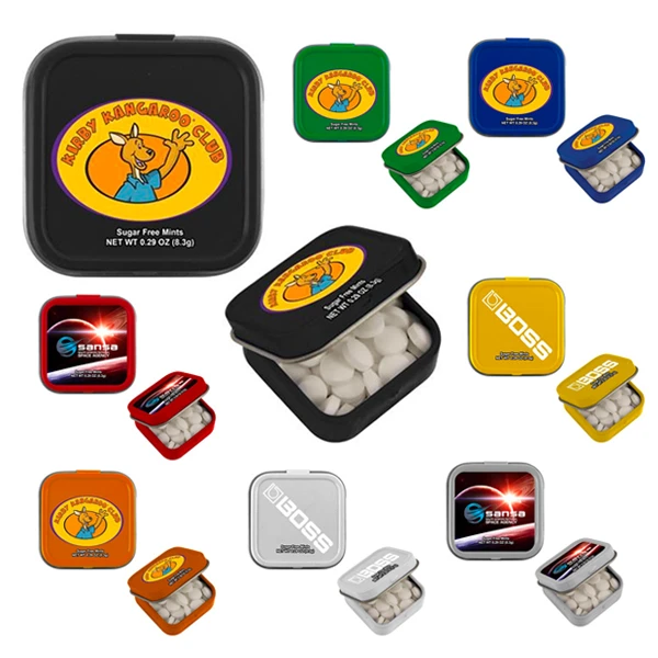 Promotional Mini Square Mint Tin