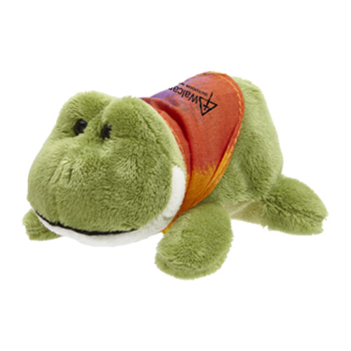 small plush frog