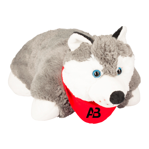 wolf pillow pet