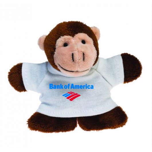 Promotional Monkey Plush Magnet