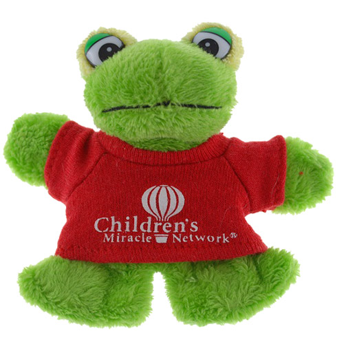 Promotional Frog Plush Magnet