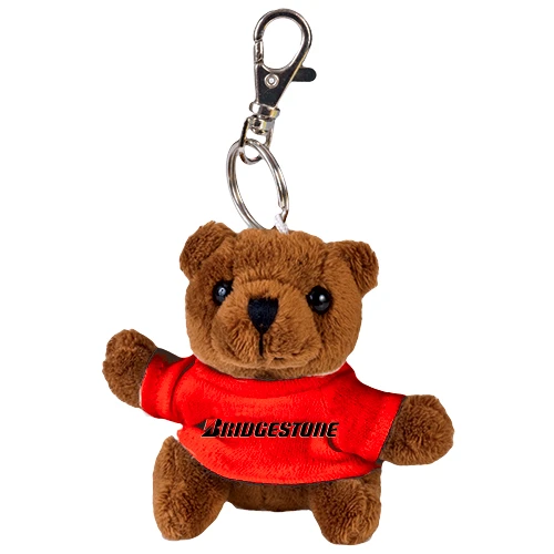 Promotional Brown Bear-Plush Keychain