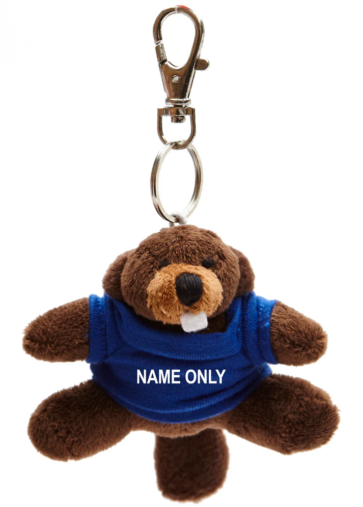 Promotional Beaver-Plush Keychain