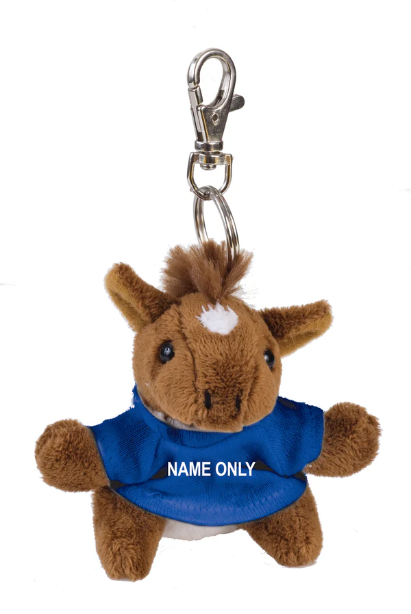 Promotional Horse-Plush Keychain