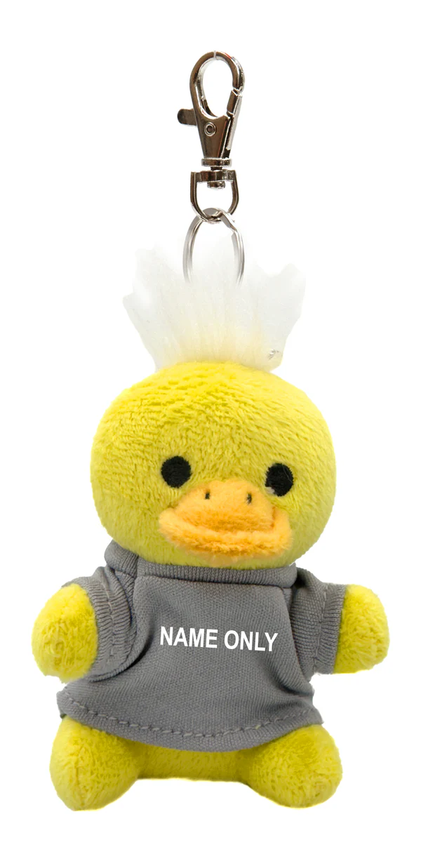 Promotional Duck-Plush Keychain