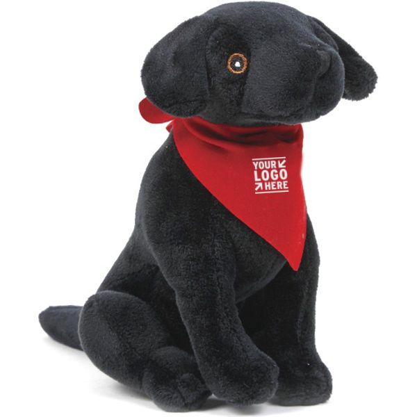 black lab plush