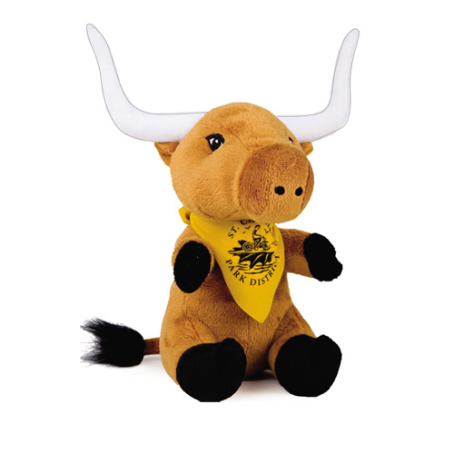 Promotional Super Soft Stuffed Animal - Longhorn
