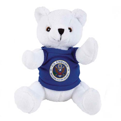 Promotional Plush White Bear