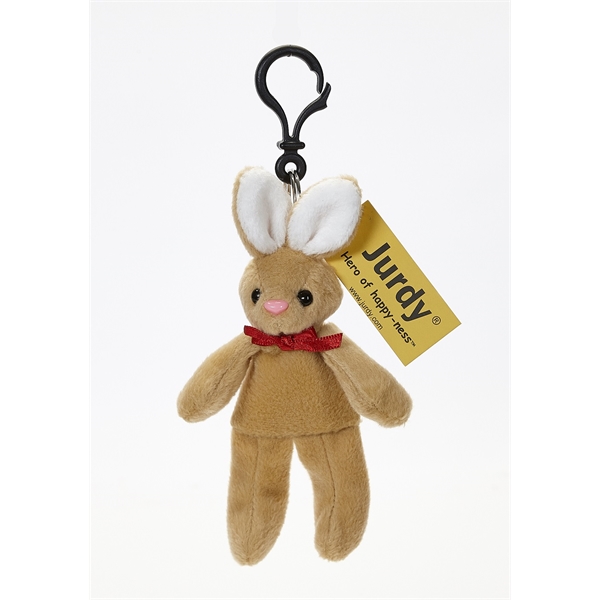 Stuffed Animal Keychain -Latte Bunny 
