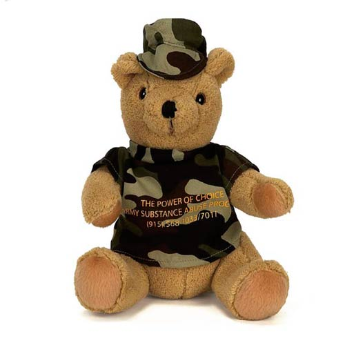 Promotional Jungle Camouflage Bear