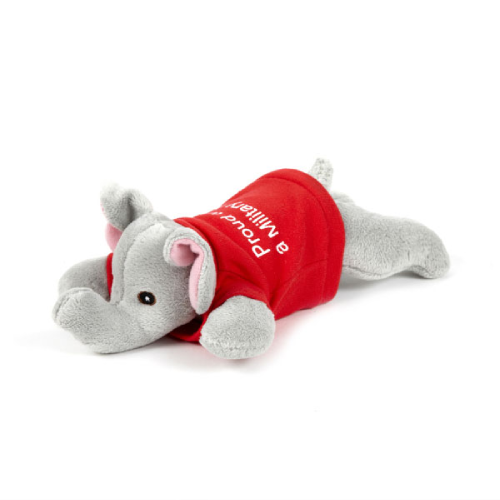 Promotional Laying Beanie Elephant