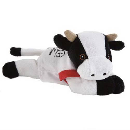 Promotional Laying Beanie Cow