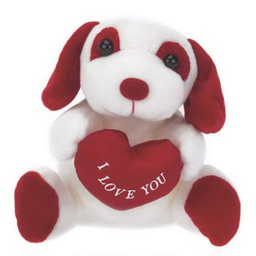 Promotional I Love Your Plush Dog