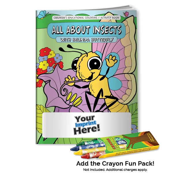 Promotional All About Insects Coloring Book