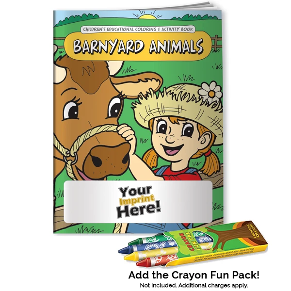 Promotional Barnyard Animals Coloring Book