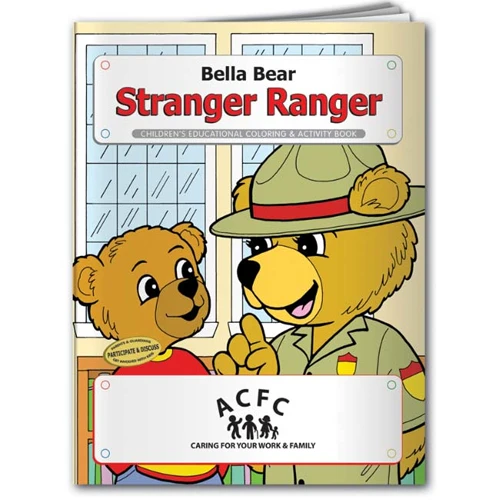Promotional Bella Bear Stanger Ranger-Coloring Book