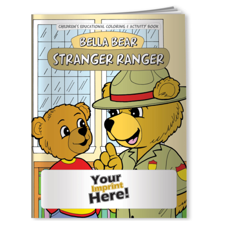 Promotional Bella Bear Stanger Ranger-Coloring Book
