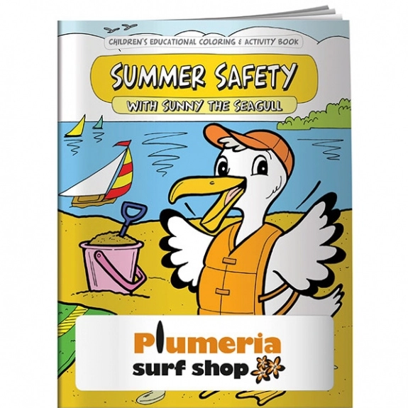 Promotional Summer Safety Coloring Book