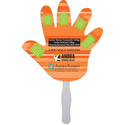 Promotional Digisave Fan-Hand Shape