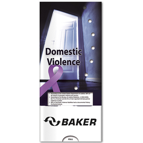 Promotional Pocket Slider: Domestic Violence