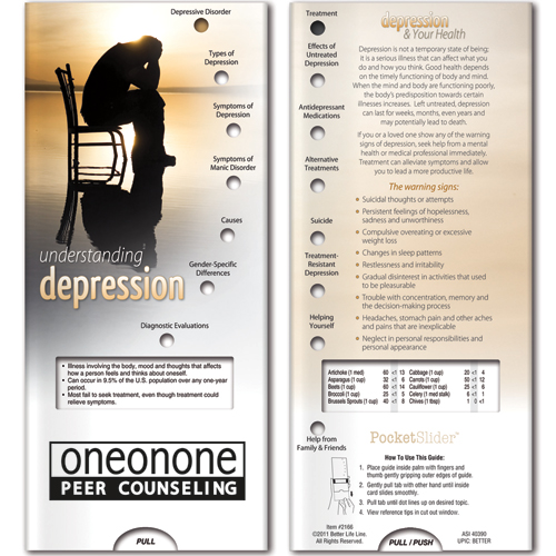 Promotional Pocket Slider: Understanding Depression