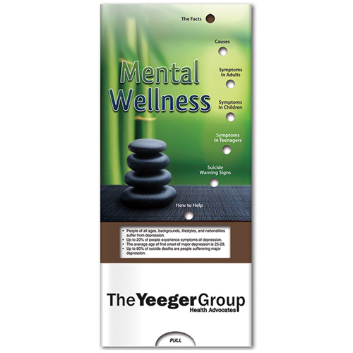 Promotional Pocket Slider: Mental Wellness