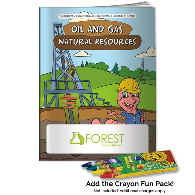 Promotional Coloring Book: Oil & Gas Natural Resources