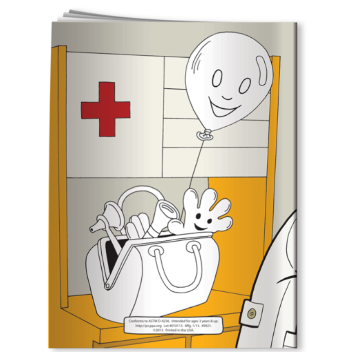 Let's Go to the Doctor Coloring Book