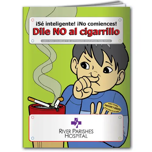 Promotional Say No to Smoking Coloring Book