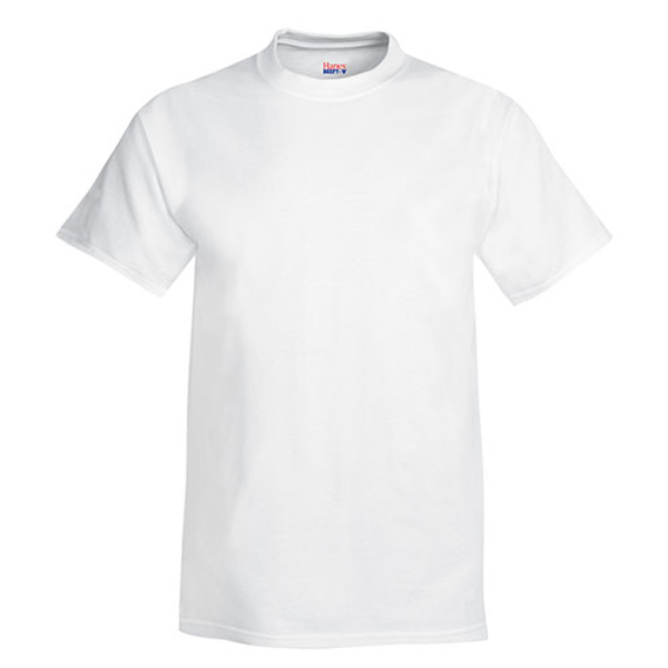 Hanes Beefy-T® Adult Shirt Sleeve T-Shirt - White