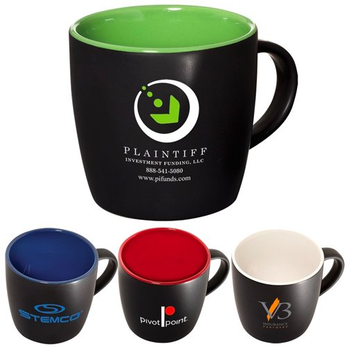 Promotional Riviera Ceramic Mug - 12 Oz.