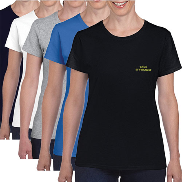 View Image 2 of Gildan® Heavy CottonTM Ladies T-Shirt - Colors 