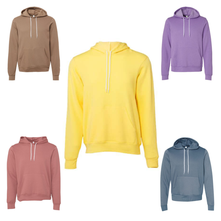 Promotional Bella+Canvas Unisex Pullover Fleece Hoodie