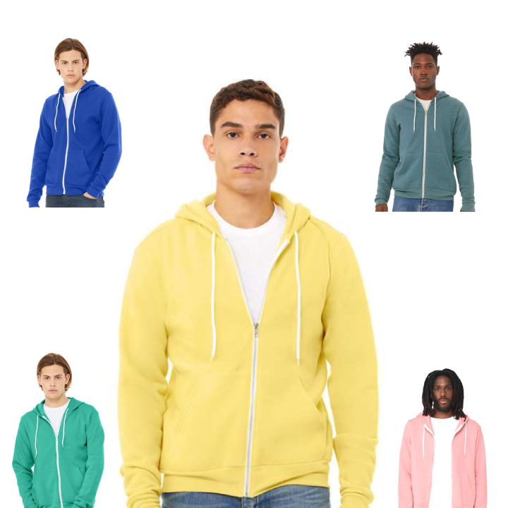 Promotional Bella+Canvas Sponge Fleece Full-Zip Hoodie